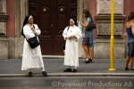 bus stop nuns