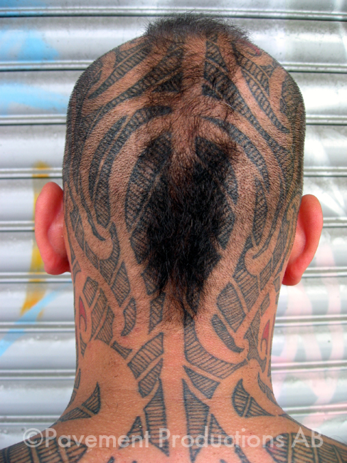 Tattoo haircut